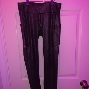 Lululemon Speed Up Sparkle Leggings